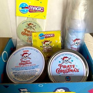 NIB Magic Candle Company “A Pirates Christmas” Scent Box